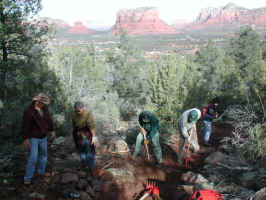 Hotloop Trail work